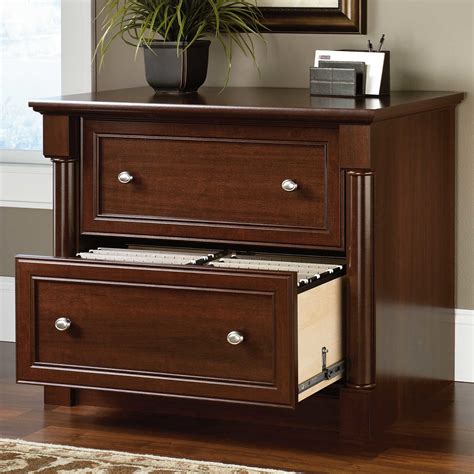 Each drawer accommodates letter, legal or european size hanging files to keep you organized and clutter. Sauder Palladia Lateral File Cabinet | File Cabinets ...