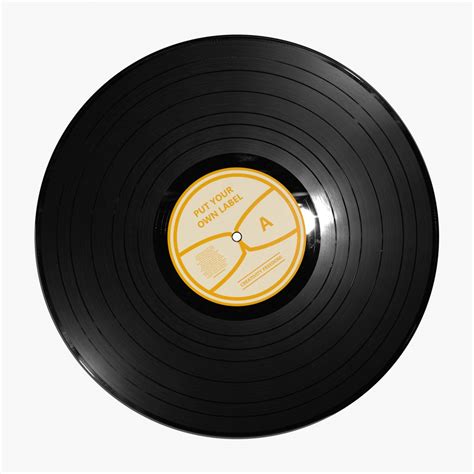 3d Model Vinyl Disc Turbosquid 1856672
