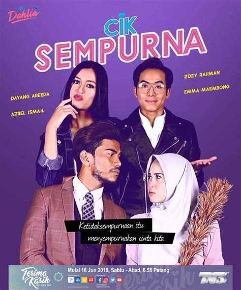 The drama tells the life of two sisters noreen and munirah. Drama Cik Sempurna TV3