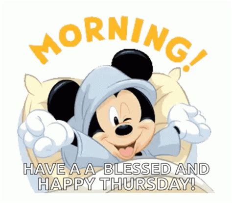 Good Morning Thursday Happy Smiling Donald Duck Gif Gifdb Com