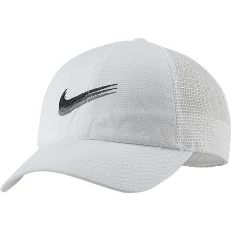 Мъжка шапка Nike Sportswear Heritage 86 Swoosh Trucker Унисекс Бял