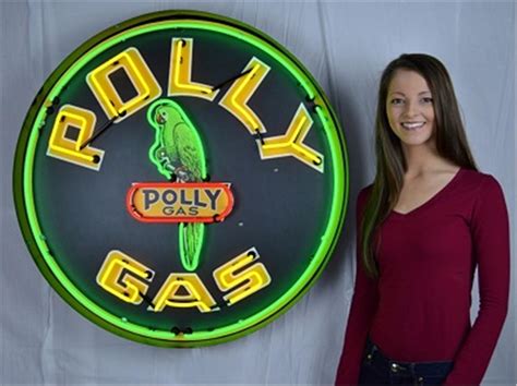 Neonetics Polly Gasoline 3 Foot Neon Lighted Sign 9gsply