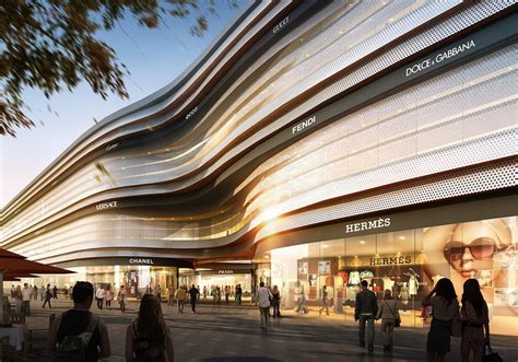 Mall Facade Mall Design Shopping Mall Architecture