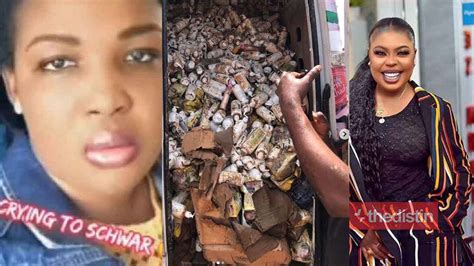 pinamang cosmetic ceo replies afia schwar as she shares pictures to explain why she was crying