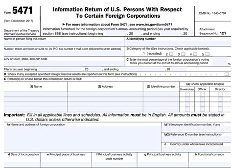 Substantial Compliance Form 5471 Htj Tax