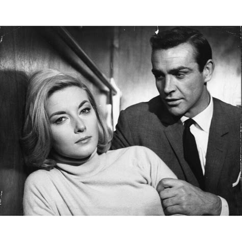 A Film Still Of Sean Connery And Daniela Bianchi In From Russia With