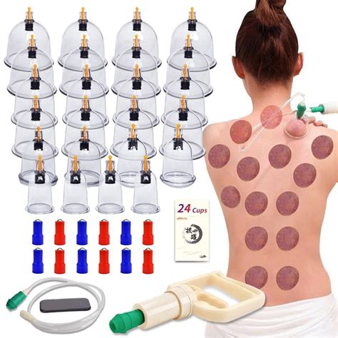Buy Aikotoo Cupping Therapy Set 24 Massage Cups Cupping Set With Pump