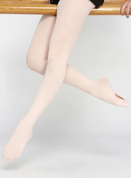 D004820 Dttrol Beautiful Girl Nylon Feet Tube Convertible Ballet Dance