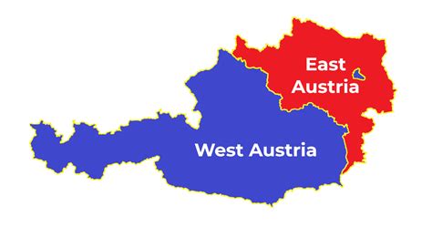 Map Of Austria If It Was Divided Like Germany Ralthistory