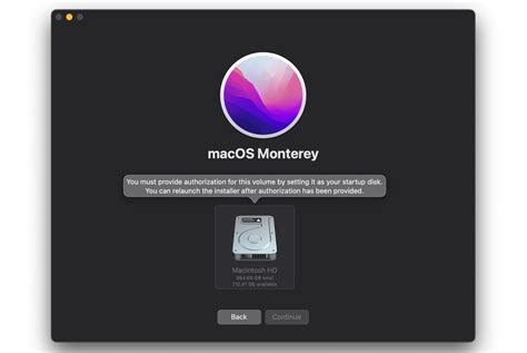 MacOS Monterey Install Fix For You Must Provide Authorization For This