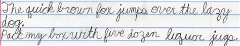 Practice your penmanship with these handwriting worksheets from k5 learning. File:Cursive Writing on Notebook paper.jpg - Wikimedia Commons