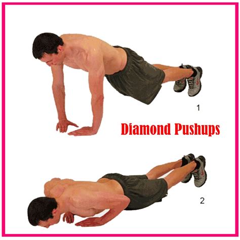 Diamond Pushups Health And Gym Guide