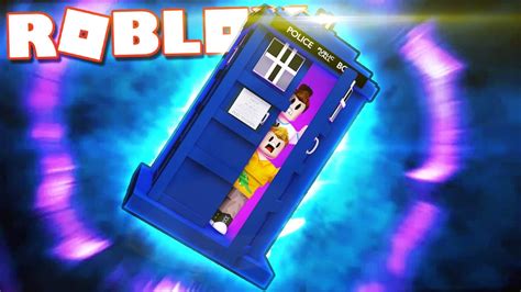 Flying A Doctor Who Tardis In Roblox Youtube