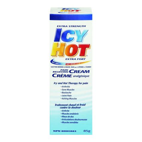 Extra Strength Icy Hot Pain Relieving Cream 85g Pharmacy For Life