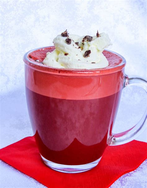 Red Velvet Hot Chocolate Food With Love Thermomix Rezepte Mit Herz