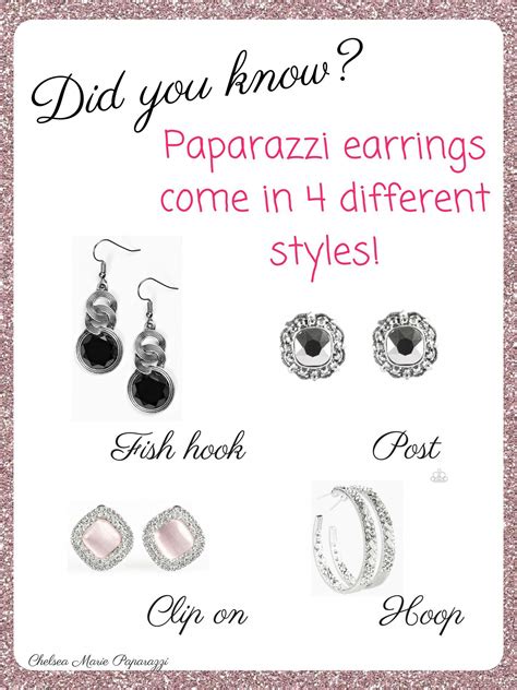 Paparazzi Earrings Come In 4 Different Styles Check Out My Website And