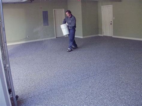 Garage floors that have been troweled to a smooth surface will need to be. How to Epoxy-Coat a Garage Floor - Pittsburgh Property Guy
