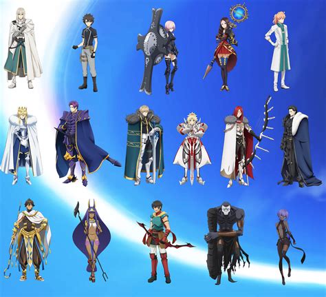 Character Sheet For Fategrand Order Shinsei Entaku Ryouiki Camelot 1
