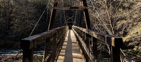 Toccoa River Swinging Bridge In North Georgia Georgia Cabins For You