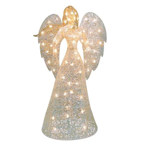 Northlight Seasonal Lighted Glitter Angel Decoration Angel Decor