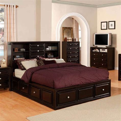 Enjoy free shipping on most stuff, even big stuff. Yorkville Bookcase Storage Bed | King size bedroom sets ...