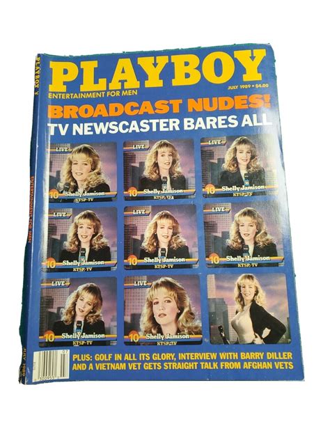 Vintage Playboy Magazine July TV Newscaster Bares It All Values MAVIN