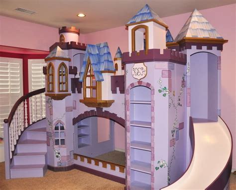 Amaya Castle Bed Designed By Tanglewood Design Princess Bunk Beds Girl Bedroom Decor
