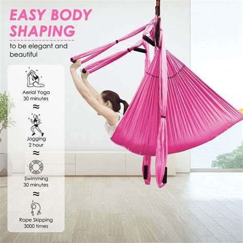 Aerial Yoga Swing Set Antigravity Ceiling Hanging Yoga Hammock Yoga Swing Inversion Tool Yoga