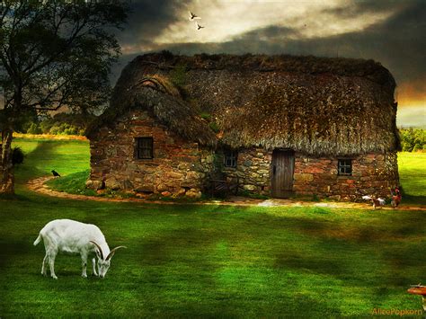 The highlands have it all, big skies, dramatic landscapes, superb food, hospitable people and mile upon mile of expansive wilderness to escape the hustle and bustle of city life. Photo of the Moment: Picture Perfect Cottage, Scotland ...