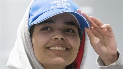 Saudi Woman Rahaf Mohammed Alqunun Arrives In Canada The Courier Mail