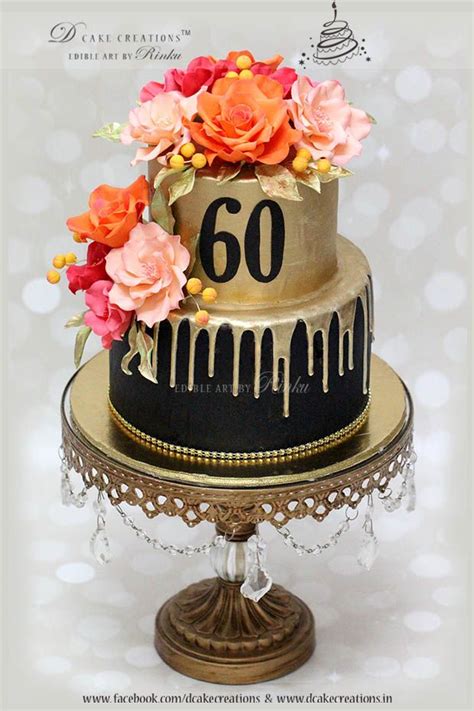60th Birthday Cake Ideas For Women In Cake Ideas By P