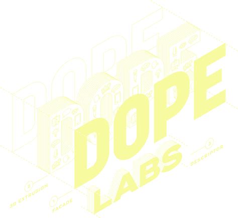 Dope Labs Title Logo Transparent Graphic Design Clipart Large Size