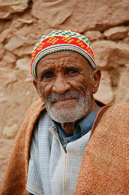 Old Man Aït Benhaddou Morocco Moroccan People Morocco People