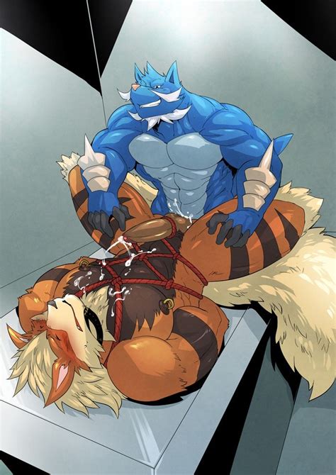Rule 34 Abs Anal Anal Sex Anthro Arcanine Biceps Blush