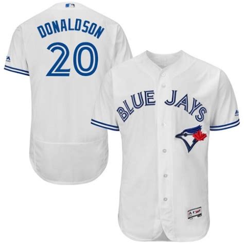 Mens Majestic Toronto Blue Jays Josh Donaldson Authentic White