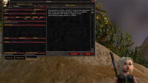 Role Play Roleplaying Addons Blizzard Watch