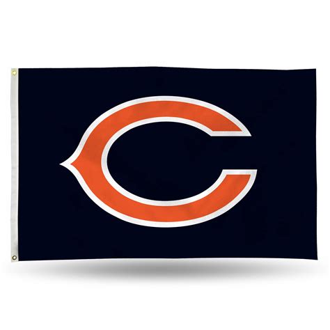 Official Licensed Nfl Chicago Bears Flag 3 Day Flags