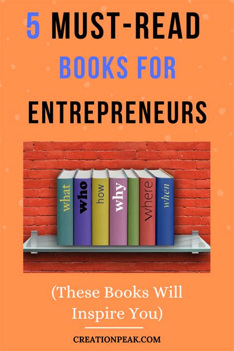 5 Must Read Books For Entrepreneurs Mindset Strategies Entrepreneur