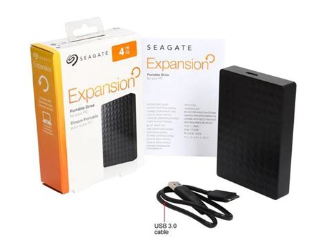 Seagate Portable Hard Drive 4tb Hdd External Expansion