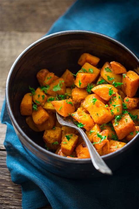 Roasted Butternut Squash With Smoked Paprika And Turmeric Healthy