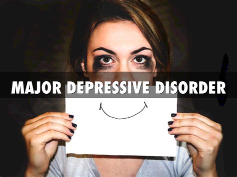 Major Depressive Disorder By Caleb Bridges