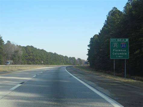 South Carolina Interstate 95 Northbound Cross Country