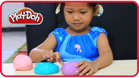 Cara membuat anak itu enak lhoo!! Cara Membuat Playdough Sendiri Dari TEPUNG.🎨 DIY Mainan ...