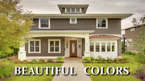 Painting a room can be stressful, but choosing house paint colors for an exterior facade is downright intimidating. BEAUTIFUL COLORS FOR EXTERIOR HOUSE PAINT - Choosing ...