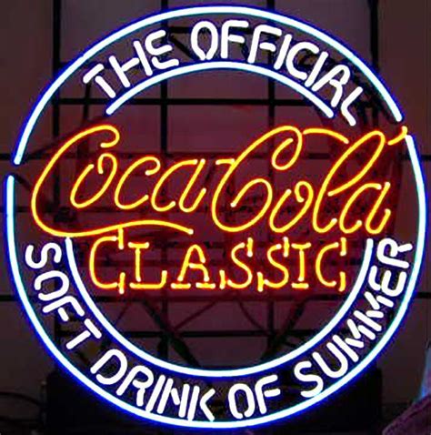 Coca Cola Classic Neon Sign Diy Neon Signs