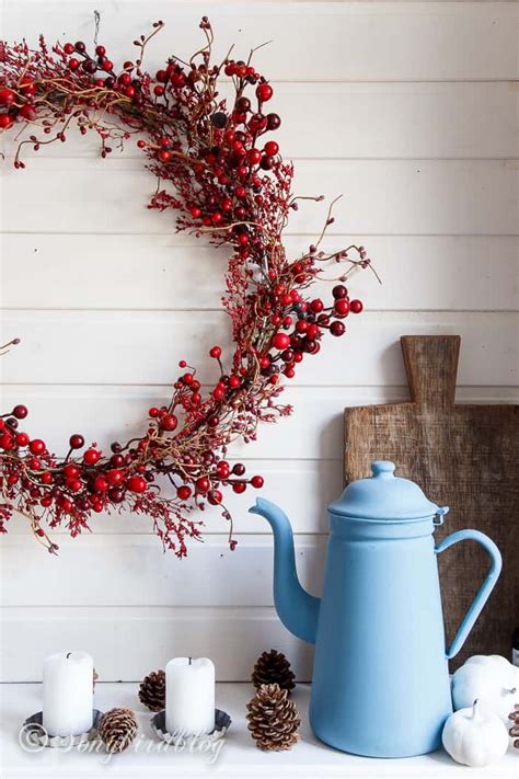 Farmhouse Fall Mantel Songbird