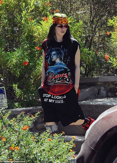 Billie Eilish Dons Colorful Bandana And Quirky Glasses As She Steps Out