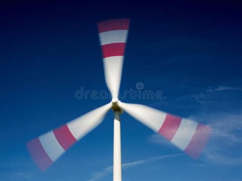 Moving Wind Turbine Stock Image Image Of Wind Energy 10735231