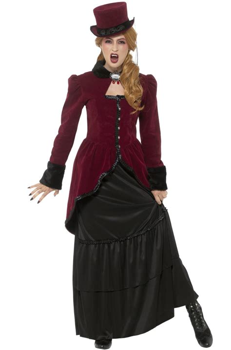 Smiffy Deluxe Victorian Vampiress Adult Costume