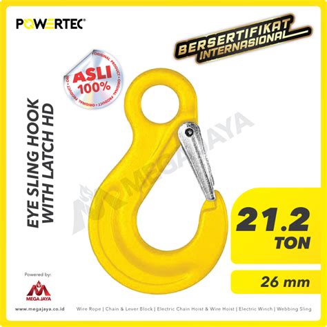 Klik Untuk Melihat Berbagai Eye Sling Hook Dan Rigging Hardware